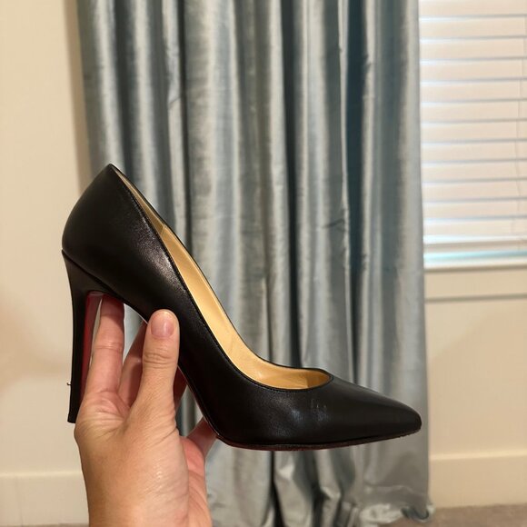 Christian Louboutin Pigalle 100 Nappa Shiny Black size 40 - Picture 5 of 16